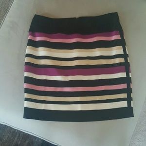 WHBM Skirt, fully lined, back zip